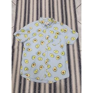 Urban Pipeline Ultimate Shirt Button Up with Avocado Pattern Size Medium